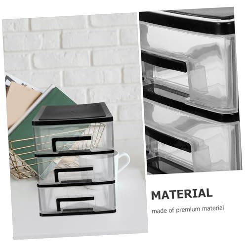 Armoire de rangement plastique transparent pour bureau salon et étude
