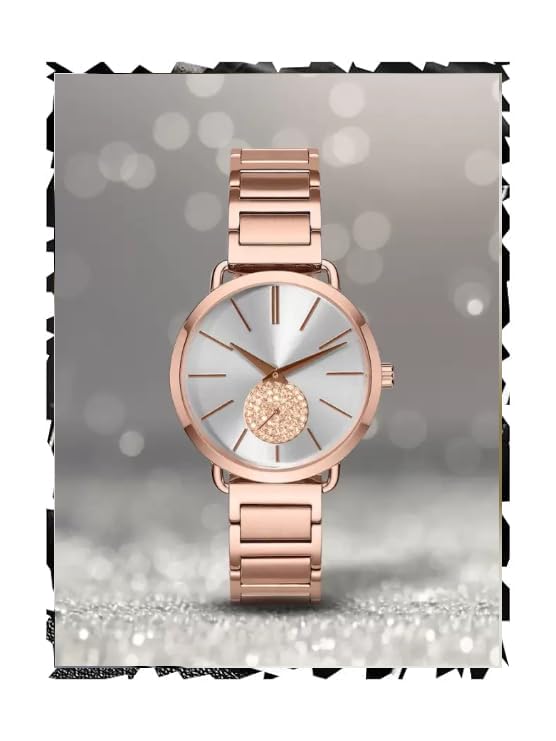 NIJAMRUT "Analog Womens Watch Stainless Steel Dial Wrist Watches for Women Stylish Belt Ladies Watch - Water Resistant Watches for Girls (B0CY8NT2DY) Amazon Price History, Amazon Price Tracker
