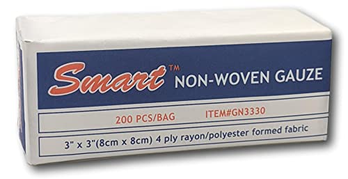 3" x 3", 4 ply non-sterile general use sponges GN3330 miniatura 2