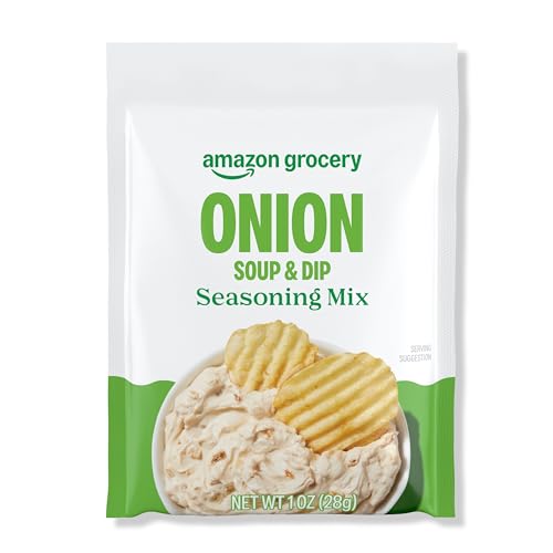 Amazon Grocery, Onion Soup & Dip Seasoning Mix, 1 Oz (Previously Happy Belly, Packaging May Vary)