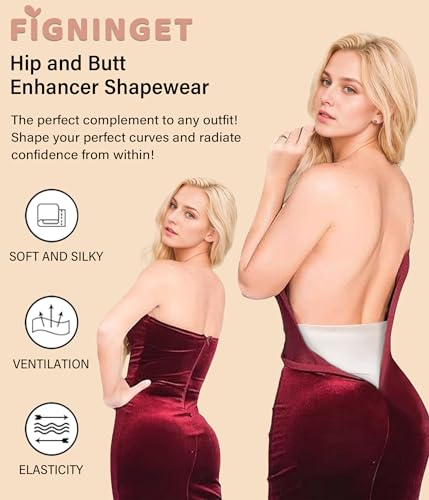 Image of Padded Shapewear Hip Pads Shapewear Tummy Control Butt Enhancer Underwear For Women, Body Shaper Booty Lifter