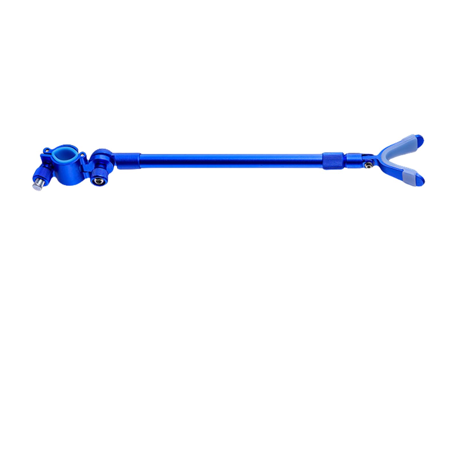 Tsophreniq Rear Hanging Bracket Fishing Rod Bracket Aluminum Telescopic Rod Holder Stretchable Fast Release Fishing Holder High Strength