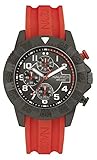 Otras Características: Nautica Reloj Analógico para Hombre de Cuarzo con Correa en Silicona NAI17514G