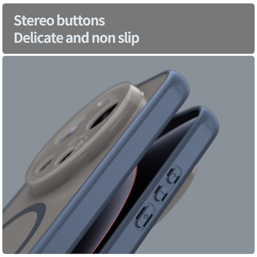 Image of Compatible with Xiaomi 17 Ultra Case Cover,Compatible with MagSafe,Anti-Fall,Compatible with Xiaomi 17 Ultra 5G 25128PNA1C Cell Protective Phone Case Blue