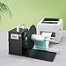 LeTkingok AC 100-240V Electric Label Rewinder, 1-10 Inch/S Speed Adjustable Width 110MM Automatic Label Rewinding Machine CW/CCW Switch