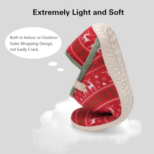 Image of Spesoul Fuzzy House Slippers for Women Men Indoor Closed Back Lightweight Cozy Faux Furry Lining Barefoot House Shoes Slipper Socks for Bedroom Home Office Yoga Outdoor Walking Shoes