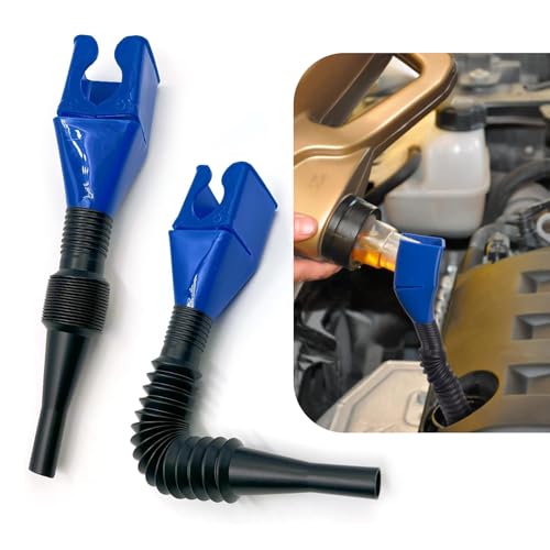 Jewkot 2 PCS Car Refueling Funnel, 8.07