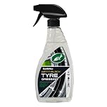 Turtle Wax Wet N Black Tyre Dressing, Instant Deep Black Wet Look & Long-Lasting Shine, 500 ml Car Tyre Cleaner & Shine Spray