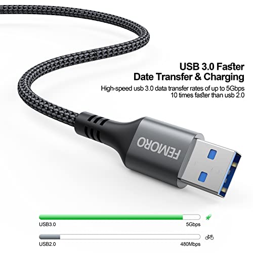 Compare USB Extension Cable 10 ft, USB 3.0 Extender Long, USB Type A