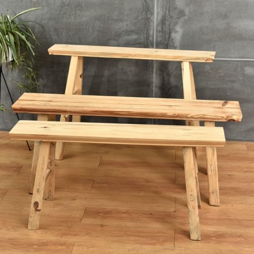 Banc de rangement en bois compact pour ranger les chaussures - 3
