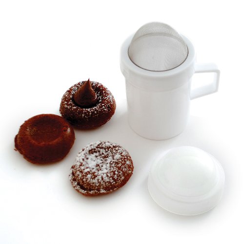 Norpro Multipurpose Sugar Flour Powdered Sugar Shaker Dust Sifter 4.25" Tall New #TOP4