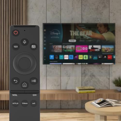 Image of ZdalaMit Bluetooth Voice Command Remote Compatible with Samsung Smart 4K Tv Remote Control of Original BN59-01312F with Samsung Ultra Curved TV Remote Control, LED Android UHD OLED QLED with Hot Keys