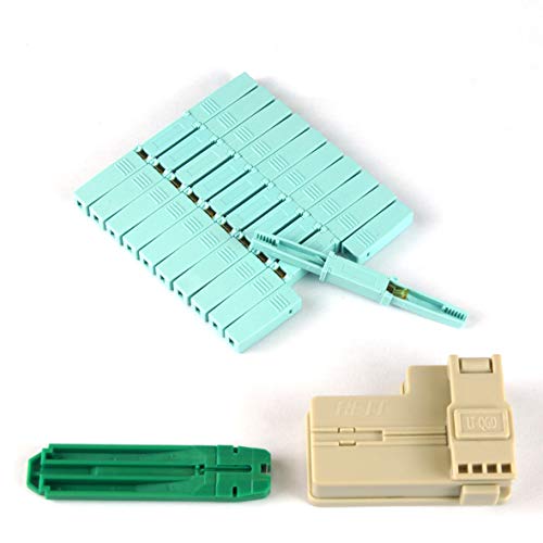 10Pcs Leite Fiber Optic Quick Connectors With Tools Fiber Fast Connectors Singlemode/Multimode Mechanical Splice Connectors Adapter For Drop Cable/Server Rack/Patch Panel/Repair Of Fiber Cable #TOP13