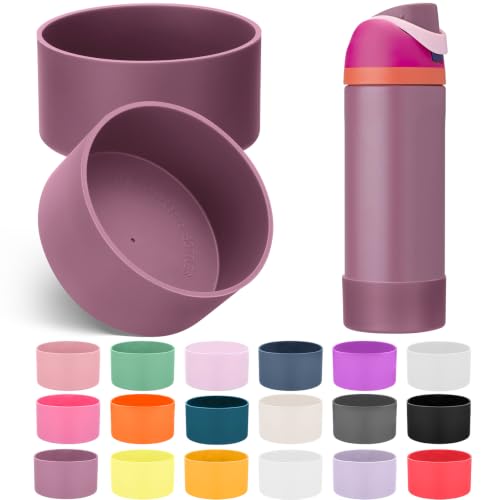 Mity rain 2PCS Silicone Boot for Owala FreeSip Water Bottle 24 oz