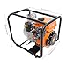 LOYALHEARTDY Water Pumps 196CC Diesel Water Pump Heavy-duty 4-Storke Single Cylinder Air-cooled Diesel Powered Water Pumps 3 inch Diesel Water Pump Portable Irrigation Pump