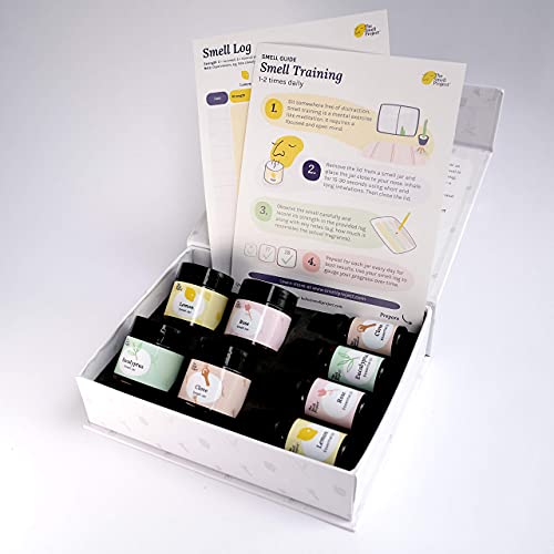 The Smell Project Smell Training Kit - Olfactory Training Kit with Essential Oils - Smell Therapy for Smell Loss