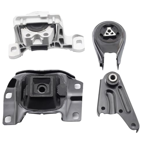 YBDDZH Engine Motor and Transmission Mount Kit，Compatible with 2004-2009 Mazda 3 2.0L ,Replace OE A4405 A4402 A4418 A4404 Set of 4