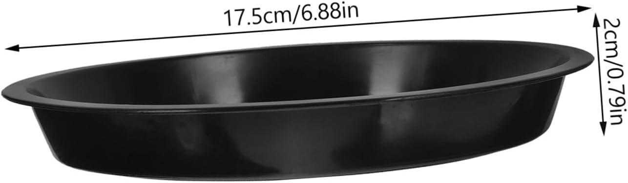 TOYANDONA 75pcs Heavy Duty Plant Saucers Plastic Trays for Flower Pots Drip Trays for Indoor and Outdoor Use Round Base for Home Gardening and Decoration