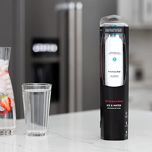 KitchenAid® Refrigerator Ice and Water Filter 3 - KAD3RXD1, Single-Pack, Aqua - Thumbnail 5