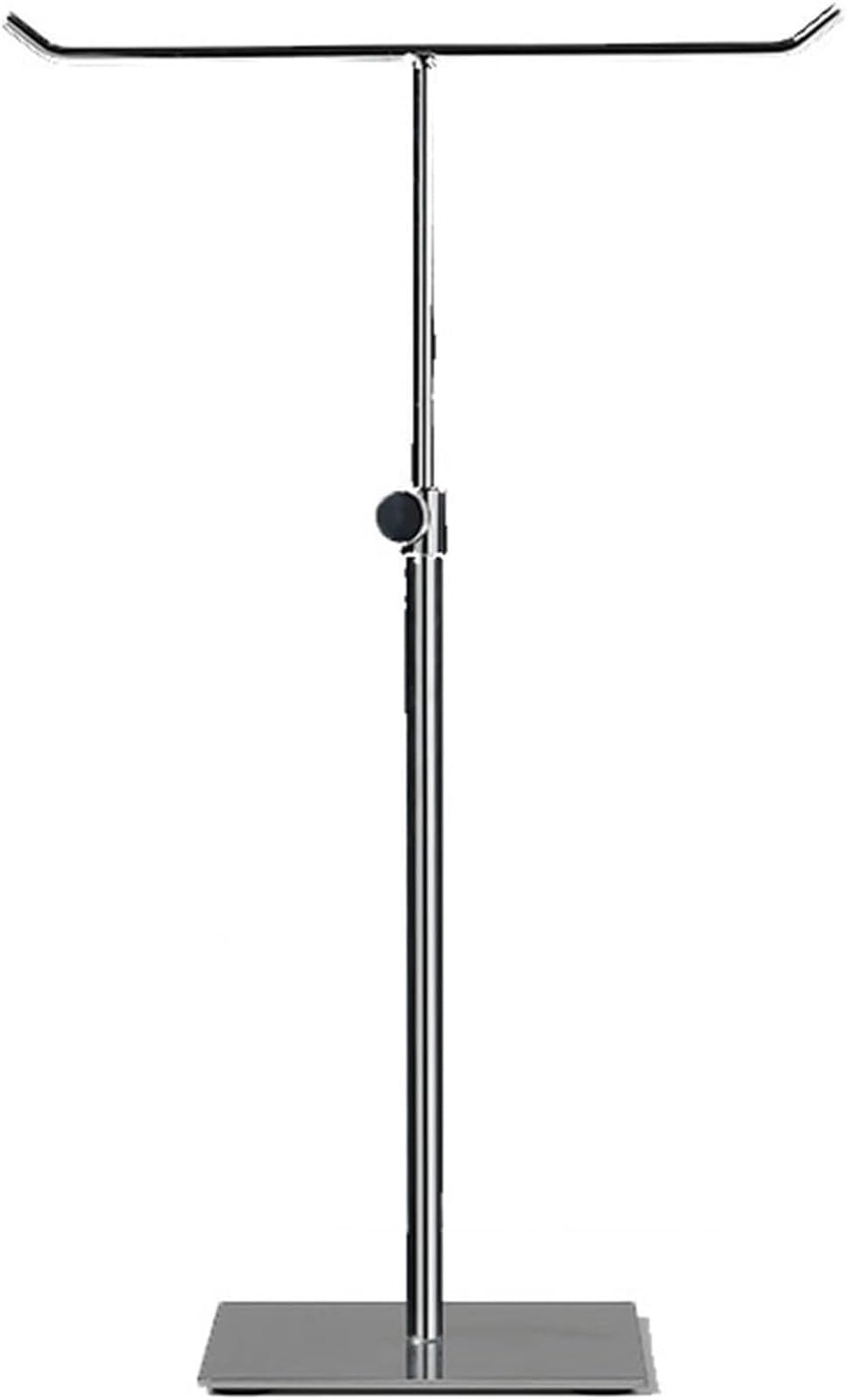 Expositor de Joyas - Soporte metálico en Forma de T para Collares, Pendientes y Pulseras - Organizador de Mesa para Colgantes y Accesorios
