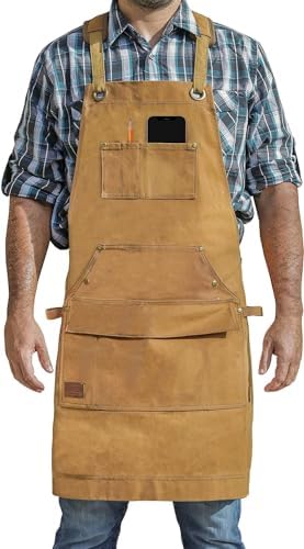 Hudson Durable Goods Heavy Duty Waxed Canvas Apron