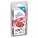 Glade Wax Melts Air Freshener, Scented Candles with Essential Oils for Home and Bathroom, Radiant Berries, 6 Count