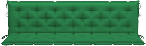Cojín para silla columpio verde 78.7" Tela