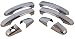 Set of 4 Chrome Plated Door Handle Covers. Includes Installation Kit - Part Number: CCIDH68523B