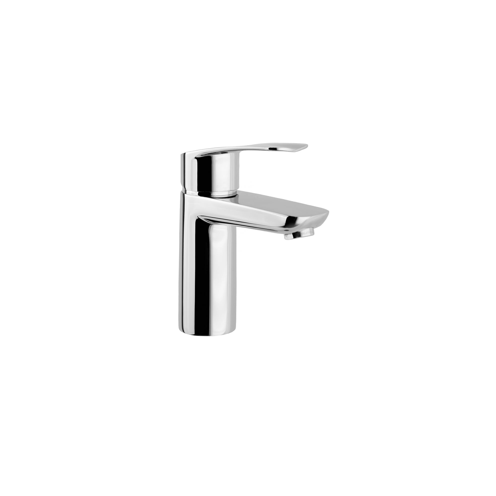 Ramon Soler - Grifo Monomando para Lavabo Cromado, Sistema S3 Ahorro de Agua, Diseño Moderno, Instalación Fácil, Serie New Fly