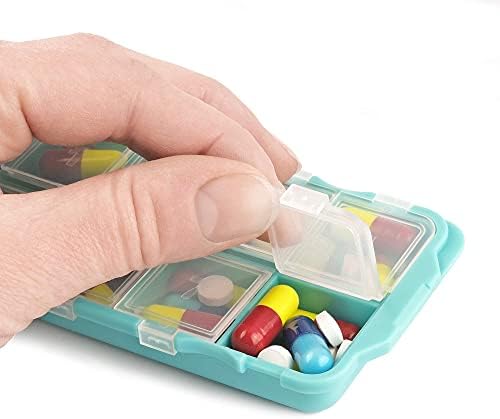 TabTime Super 8,Electronic Pill Timer-Reminder-Dispenser with up to 8 Audio & Visual Alarms Per Day. The Essential Medication Reminder for Parkinson's Sufferers