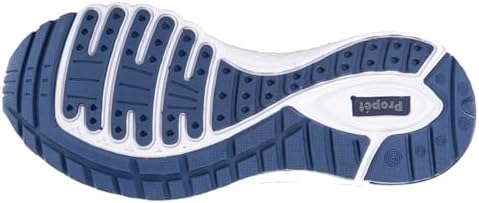 Propét Men's One Sneaker, Navy/Grey, 11 | Image 4