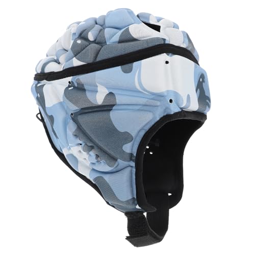 Image of Adjustable Eva Anti-collision Guard for Soccer Goalkeepers Blue