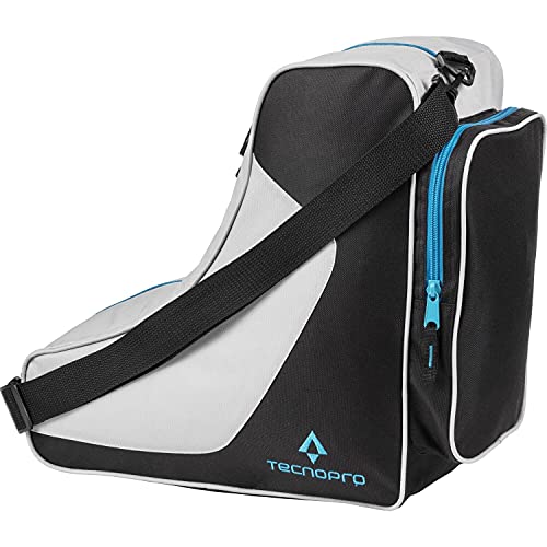 Bolsa para patines de hielo unisex adulto TECNOPRO Classic negra accesorios patinaje