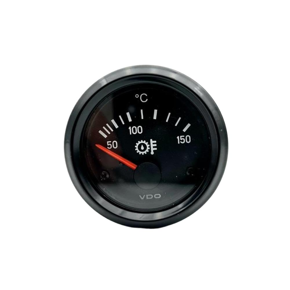 Medidor de temperatura del aceite, 12V, 24V, 50-150C, Compatible con el grupo electrógeno diésel(Oil Temp 12V)