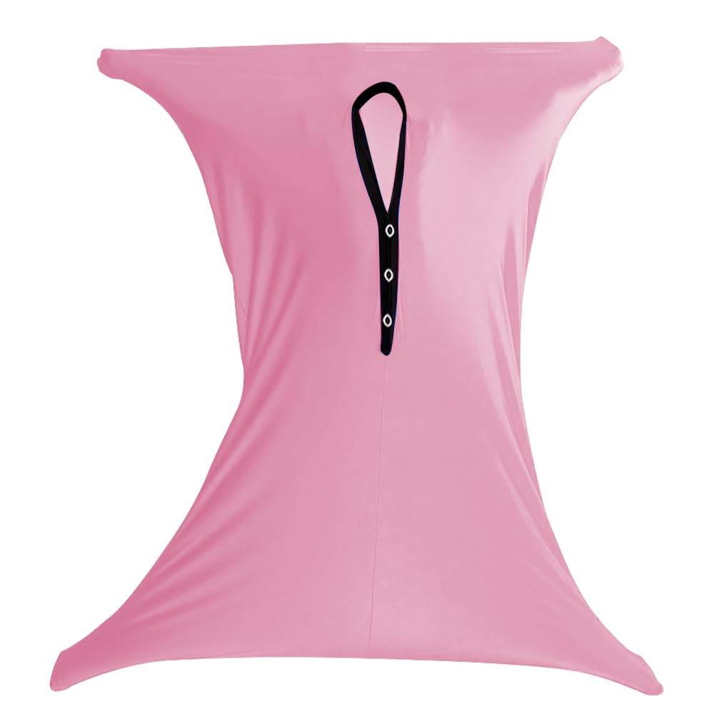 Sensory Body Sock for Kids, Full-Body Wrap Stretchy Body Sock to Relieve Stress Exercise Elastic Full bodySock Stretchy body Sox Self-Claming Sensory Sack for Autism and Anxiety (Pink, 56x28in) — image 1