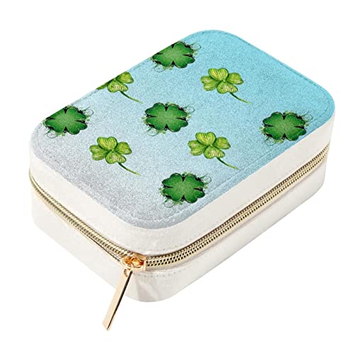 Boîte à bijoux de voyage Happy St Patrick, support compact pour vos soirées et déplacements - 2