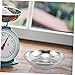 HEALLILY 2pcs Dial Scale Pan Accessories Weighing Dish for Kitchen Industrial Use Stainless Steel Weighing Plate Pointer Scale