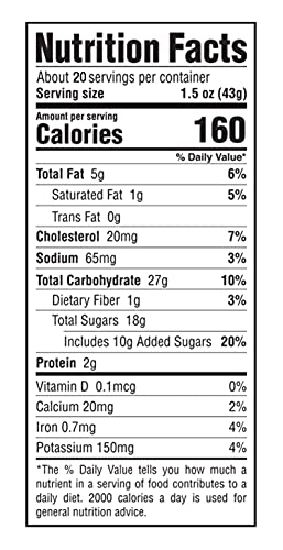 Claxton Fruit Cake - 2 Lb. Regular Recipe - Solid Loaf