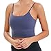 Produktbild Lemedy Sport-BH, für Damen, gepolstert, Fitness, Workout, Laufshirt, Yoga, Tanktop - Blau - Large