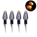 SFONIA 4pcs Intermitentes Moto Indicadores de Motocicleta Luces de Señal de Vuelta de 14 LED 12V Luz Indicadora de Vuelta Impermeable Universal para Motocicleta Scooter Quad Cruiser Off Road