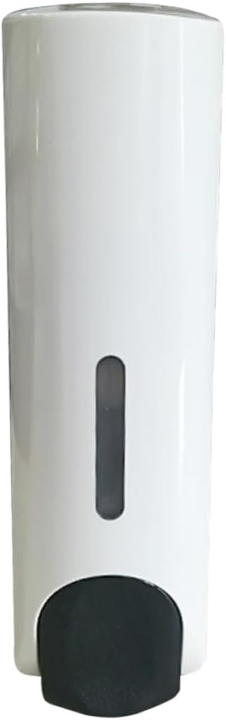 Soap Dispenser White Bottle ABS Refillable Wall Mounted 350ml