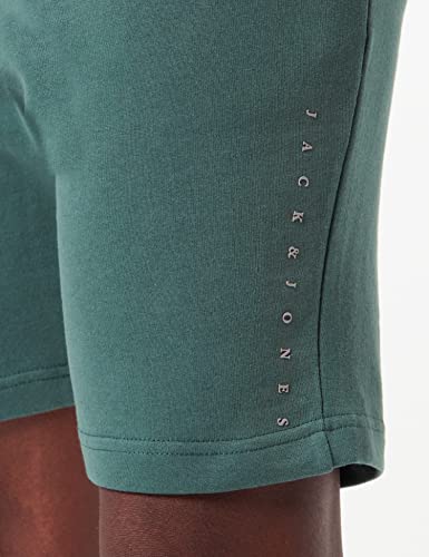 Jack & Jones Felpa Pantaloncini, Trekking Green, M...