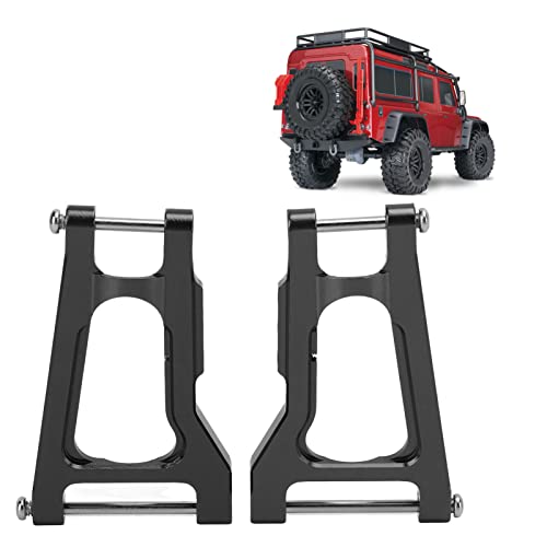 Image of Dilwe RC Rear Suspension Arms, Aluminum Alloy Rear Suspension Arms Replacement Part for Traxxas 1967 C10 Drag Slash(Black)