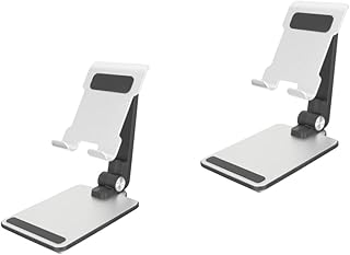 Hemobllo 2 Peças Suportes De Metal Para Telefone Tablet Suporte Para Telefone Para Carro Suporte Para Tripé Para Tablet Suporte Para Telefone Celular Suporte Para Telefone Celular Suporte