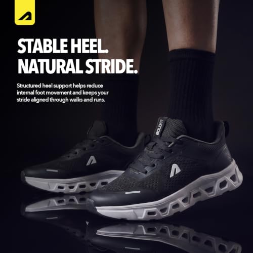 Image of BoldFit Running Shoes for Man Soft EVA Sole Sports Shoes for Men Running Light Weight Shoe for Men Sports Anti Slip Gym Shoe for Man, Airframe