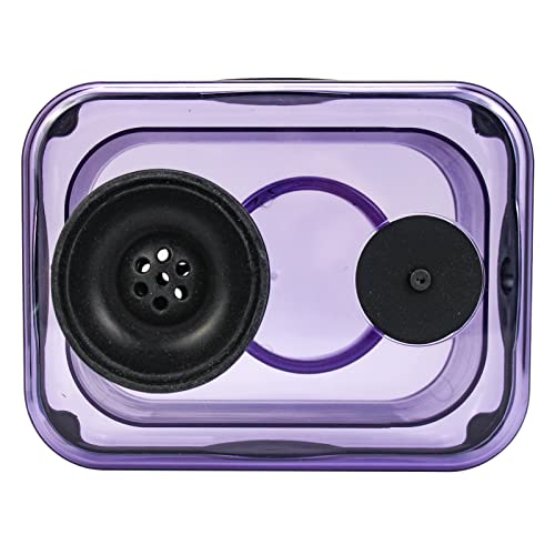 HUAPOPMU Tragbare transparente Acryl-Shisha-Box wie ein Buch Shisha-Set Nargile Shisha Narguile Chicha Cachimbas Shisha… – Bild 7