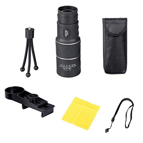 Teleskop-Monokular-Teleskop für Kinder und Anfänger 16x52 Monokulares Dual-Zoom-Teleskop Astronomisches Refraktor-Teleskop, mobiles Reiseteleskop und