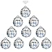 MerryNine Clear Crystal Ball Prism Suncatcher Rainbow Pendants Maker, Hanging Crystals Prisms for Windows, for Feng Shui, for Gift(40mm/1.57" 10pack)