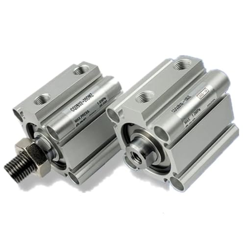 Cylindre pneumatique SMC CQ2B25-60DZ-XC35 compact double effet - 4