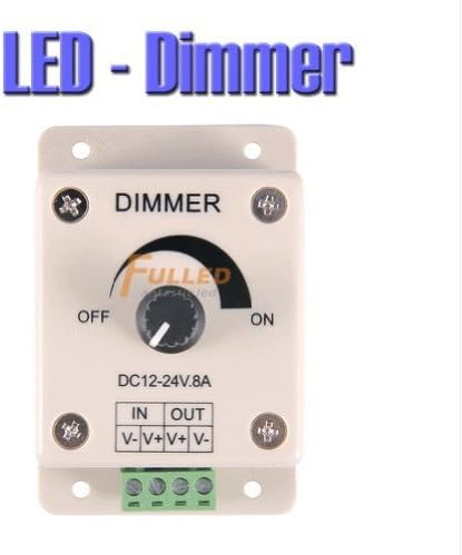 LED Dimmer Controller Regulator for 12V - 24v LED Strip Single Colour SMD Tape Products DI2